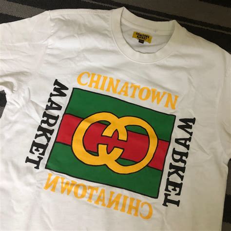 bootleg gucci boots|bootleg Gucci shirt chinatown market.